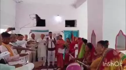 सोनभद्र बंशी सुर्यपुर: मोवारकपुर गांव में वंशी भाजपा मंडल ने मोदी सरकार के 11 वर्ष पूरे होने पर संकल्प सभा का आयोजन किया