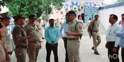 बागपत: SP ने राज्यमंत्री के जनपद भ्रमण कार्यक्रम के दृष्टिगत बहुउद्देशीय क्रीड़ाहाल बागपत में भ्रमण कर सुरक्षा का लिया जायजा