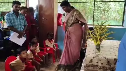 தோவாளை: தெற்கு திருப்பதி சாரம் அங்கன்வாடி மையத்தில் மாவட்ட ஆட்சியர் ஆய்வு