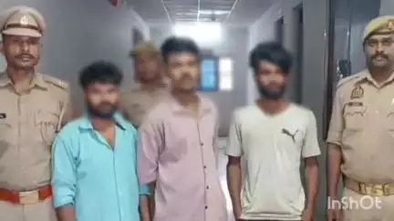गोरखपुर: गोरखनाथ पुलिस ने चोरी के आरोप में 3 अभियुक्तों को किया गिरफ्तार, कब्जे से 1 मोबाइल फोन बरामद