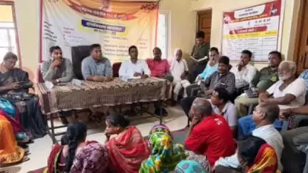 चामोर्शी: नेताजी नगर येथे "शासन आपल्या दारी" या उपक्रमाचे आयोजन