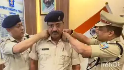 रामगढ़: पुलिस अधीक्षक कार्यालय, रामगढ़ में पीपिंग समारोह का आयोजन हुआ