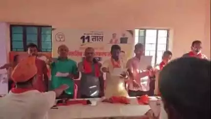बिहार: बाबुर्बन्ना मोहल्ला में बीजेपी द्वारा विकसित भारत अमृत काल सेवा सुशासन के 11 साल पूरे होने पर कार्यक्रम आयोजित