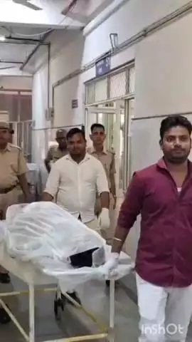 भरतपुर: पुलिस और गो तस्कर के बीच हुई मुठभेड़ में एक गो तस्कर की हुई मौत