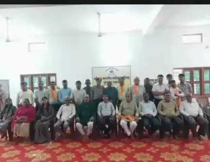 डूंगरपुर: डूंगरपुर के संघ कार्यालय में अखिल भारतीय साहित्य परिषद की बैठक आयोजित की गई