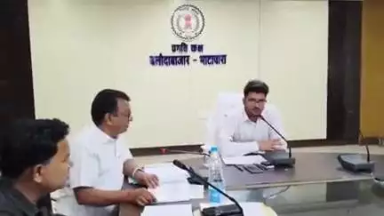 बलौदाबाज़ार: जिला बलौदा बाजार के कलेक्टर ने जल जीवन मिशन के कार्यों की की समीक्षा