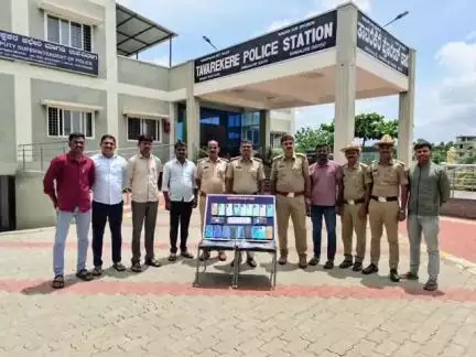 ರಾಮನಗರ: ತಾವರೆಕೆರೆ ಪೊಲೀಸರಿಂದ ಮೊಬೈಲ್ ಫೋನ್ ಕಳ್ಳತನ ಮಾಡಿದ್ದ ಆರೋಪಿ ಬಂಧನ, ₹4 ಲಕ್ಷ ಮೌಲ್ಯದ ಮೊಬೈಲ್ ಪೋನ್‌ ವಶಕ್ಕೆ