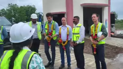 सेंधवा: केएफडब्ल्यू प्रतिनिधिमंडल ने की सेंधवा में सीवरेज परियोजना की प्रगति की समीक्षा