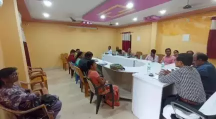 ରାୟଗଡା: ଗୁଡାରି ଏନଏସି କାର୍ଯ୍ୟାଳୟ ପରିସରରେ ବିପର୍ଯୟ ପରିଚାଳନା ନିମନ୍ତେ ଟେବୁଲ ଟପ ଅଭ୍ୟାସ କାର୍ଯ୍ୟକ୍ରମ ଅନୁଷ୍ଠିତ