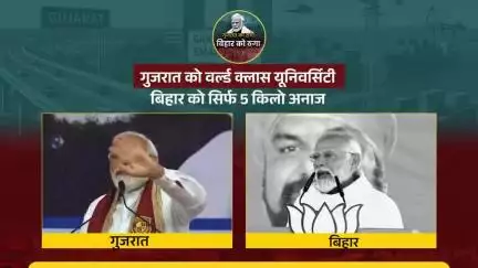 Bihar:- मोदी जी गुजरात को वर्ल्ड क्लास यूनिवर्सिटी और बिहार को क्या??#jansuraaj #jansuraajpadyatra #prashantkishor