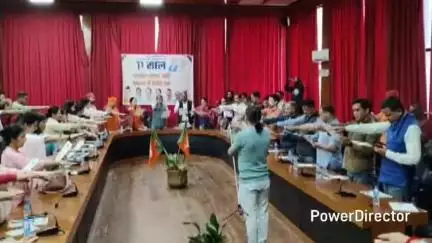 नैनीताल: भाजपा ने मोदी सरकार के 11 वर्ष संकल्प से सिद्धि तक विषय पर कार्यशाला का आयोजन किया