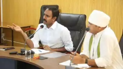 सागर नगर: 11वें अंतर्राष्ट्रीय योग दिवस की समीक्षा बैठक का आयोजन किया गया