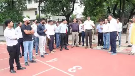 सहारनपुर: योग सप्ताह की तैयारियों को लेकर जिलाधिकारी ने डॉ. भीमराव अंबेडकर स्पोर्ट्स स्टेडियम का किया निरीक्षण