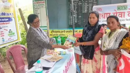कुंजाम टोला, नेड़गांव और आमाटोला में आयोजित किया गया धरती आबा ग्राम उत्कर्ष शिविर
