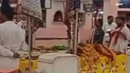 खंडवा नगर: श्री दादाजी दरबार में हुई मंगल आरती