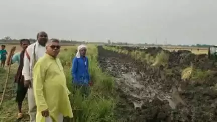 बारा: विधायक बारा के अथक प्रयास से कांटी बारा नाले का कार्य हुआ सम्पन्न
