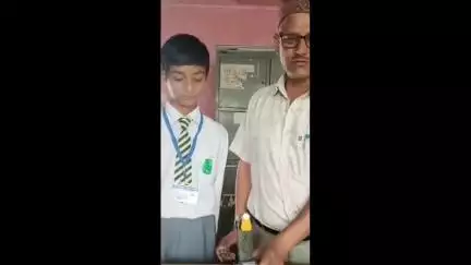 शिलाई विस के जीएसएसएस जामना स्कूल के छात्र ने बनाया इलेक्ट्रिकल पंखा
