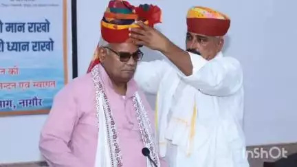 खींवसर: खींवसर विधायक रेवत राम डांगा ने वंदे गंगा जल संरक्षण जन अभियान कार्यक्रम में की सहभागिता