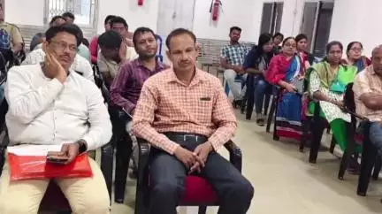 ସଦର: ବନ୍ୟା ପ୍ରସ୍ତୁତି ଉପରେ ବ୍ଲକ ସ୍ତରୀୟ ଟେବୁଲଟପ୍ ଅଭ୍ୟାସ (TTEx), 2025 କେସିଙ୍ଗା ବ୍ଲକ ସମ୍ମିଳନୀ ହଲରେ ବୈଠକ