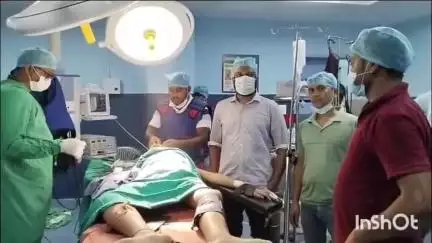 आरा: आरा सदर अस्पताल में हाई वोल्टेज करंट की चपेट में आने से घायल बच्चे का एक माह बाद सफल ऑपरेशन हुआ