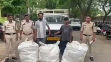 महासमुंद: महासमुंद में गांजा तस्करी के दो आरोपियों को गिरफ्तार किया गया, 110 किलो गांजा किया गया ज़ब्त