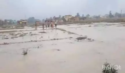चांदवा: भारी बारिश से जनजीवन अस्त-व्यस्त, बीज दुकान में पानी भरने से लगभग दस लाख का नुकसान