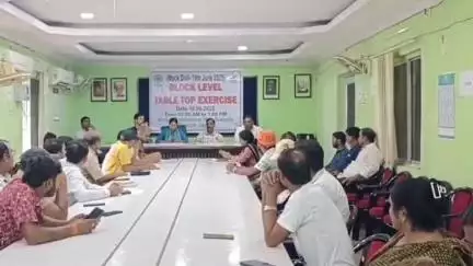 ସୁକିନ୍ଦା: ରଥଯାତ୍ରା ପରିଚାଳନା ପାଇଁ ବ୍ଲକ ସଭାଗୃହରେ ପ୍ରଶାସନିକ ପ୍ରସ୍ତୁତି ବୈଠକ ଅନୁଷ୍ଠିତ
