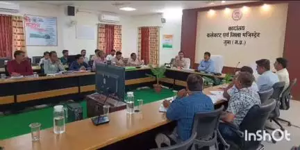 कुम्भराज: जिले में कृषि उत्पादन आयुक्त की अध्यक्षता में ग्वालियर चंबल संभाग की बैठक, कलेक्टर ने तैयारियों पर की चर्चा