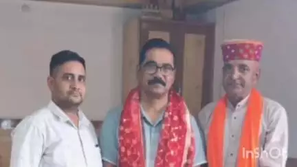 खुंडियां: भाजपा मंडल खुंडिया के अध्यक्ष संजय राणा ने हिमाचल प्रदेश भाजपा संगठन मंत्री से की शिष्टाचार भेंट