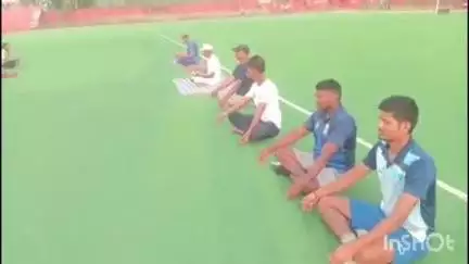 मोतीलाल नेहरू स्टेडियम में योग दिवस का किया गया पूर्वाभ्यास, 21 जून को मनाया जाएगा योग दिवस