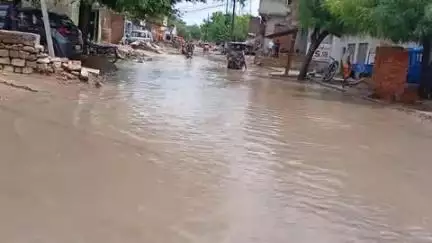 अंबा जिला मुरैना पानी का भराव