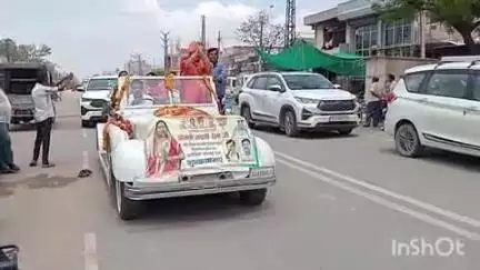 दौसा: भाजपा की नई जिला अध्यक्ष लक्ष्मी रेला दौसा पहुंची, जगह-जगह बीजेपी कार्यक्रम ने किया स्वागत