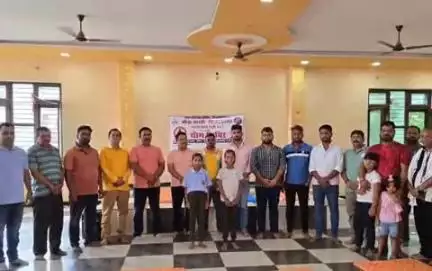 नौगढ़: महंत अवैद्यनाथ सभागार में 11वें अंतर्राष्ट्रीय योग दिवस कार्यक्रम का आयोजन किया गया
