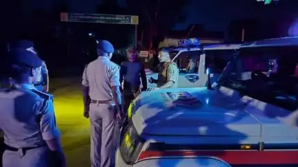 काको: पुलिस अधीक्षक द्वारा पाली मोड़ पर तैनात डायल 112 टीम और गश्ती टीम का औचक निरीक्षण