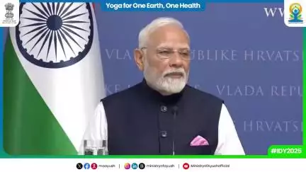 क्रोएशिया में योग की लोकप्रियता को मैंने स्पष्ट रूप से अनुभव किया है - प्रधानमंत्री नरेंद्र मोदी