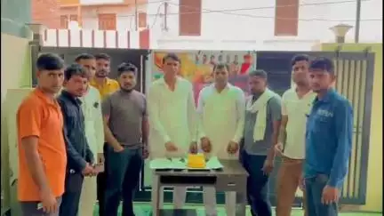 राजगढ़: सादुलपुर में पूर्व विधायक डॉ कृष्णा पूनिया के निवास पर मनाया गया राहुल गांधी का जन्मदिवस