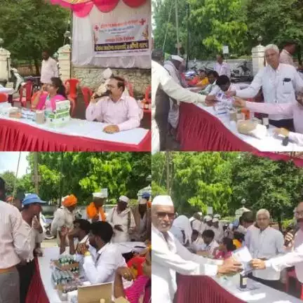 राष्ट्रीय कुष्ठरोग कार्यक्रमांतर्गत श्रीरामपूर येथे संत निवृत्तीनाथ पालखीचे आगमन झाले असल्याने कुष्ठरोग निर्मूलन शिबिर घेण्यात आले.