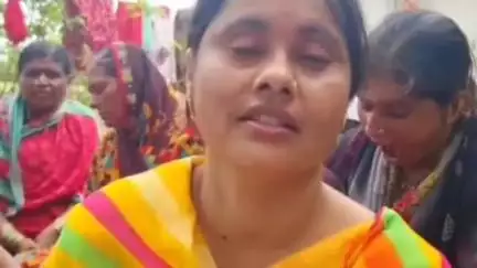 गेवराई: फसवणूक केलेल्या संतोष भंडारीवर कारवाई करा, गेवराईतील मयत सुरेश जाधव यांच्या पत्नीसह कुटुंबीयांची मागणी