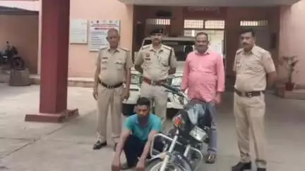 अम्बाला: मुलाना पुलिस ने बाइक चोर को किया गिरफ्तार, बाइक हुई बरामद