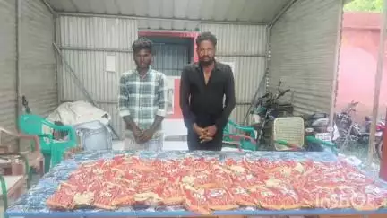 சீர்காழி: பெரிய கடை வீதியில் குட்கா கடத்தியவர்கள் கைது2 பேர் கைது தப்பி ஓடிய 2 பேருக்கு  போலீசார் வலை வீச்சு