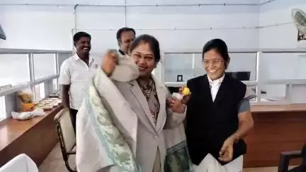 வேடசந்தூர்: நீதிமன்றத்தை ஆய்வு செய்த மாவட்ட முதன்மை நீதிபதி முத்துசாரதா அவர்கள்