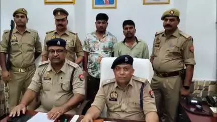 मिर्ज़ापुर: डेढ़ करोड़ रुपए के अवैध गांजे के साथ दो अंतरराज्यीय तस्करों को पुलिस ने किया गिरफ्तार, एसपी सिटी ने की प्रेस वार्ता