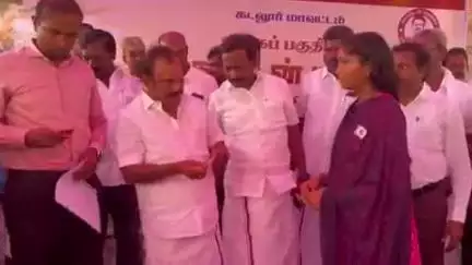 பண்ருட்டி: விசூரில் நடைபெற்ற மக்களுடன் முதல்வர் திட்டத்தின் 3ம் கட்ட சிறப்பு முகாமில் அமைச்சர் சி.வெ.கணேசன் பங்கேற்பு
