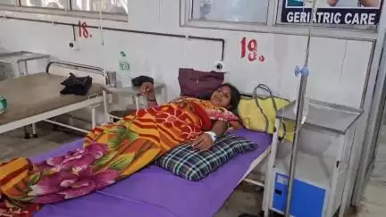 सिमडेगा: कुसुमटोली गांव में जहरीले सांप के काटने से महिला की बिगड़ी तबीयत, इलाज के लिए सदर अस्पताल में भर्ती