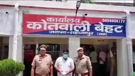 बेहट: गांगरो नदी पुल के पास पुलिस ने एक नशा तस्कर को स्मैक के साथ किया गिरफ्तार