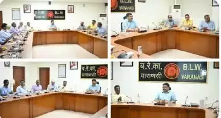दिनांक 19 जून 2025 को राजभाषा कार्यान्वयन समिति (बराकास) की तिमाही बैठक का आयोजन किया गया। बैठक की अध्यक्षता बरेका के महाप्रबंधक श्री नरेश पाल सिंह ने की। #railminindia #gmblw