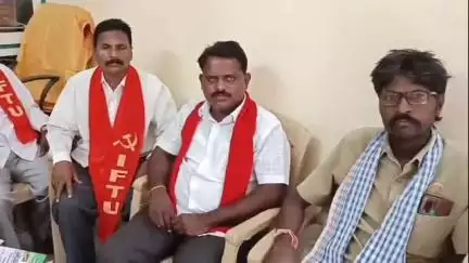 మంథని: మోడీ ప్రభుత్వం కార్మిక కర్షక ప్రజావ్యతిరేక విధానాలను అవలంబిస్తుంది, దేశ వ్యాప్త సమ్మె జయప్రదం చేయండి :మంథనిలో JACపిలుపు