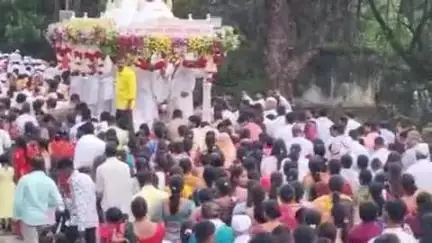 पैठण: संत एकनाथ महाराज पालखी सोहळ्याचे पंढरपूरकडे प्रस्थान