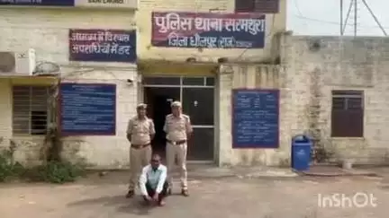 सरमथुरा: मथुरा थाना इलाके से राजकार्य में बाधा डालने वाले आरोपी को किया गया गिरफ्तार