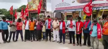గద్వాల్: పాలస్తీనా గాజా ఇరాన్ దేశాలపై అమెరికా ప్రోద్బలంతో ఇజ్రాయిల్ చేస్తున్న యుద్ధం ఆపాలి: సిపిఐ కార్యదర్శి బి ఆంజనేయులు